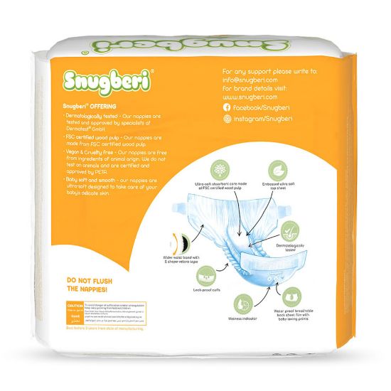 Picture of Snugberi Baby Diaper Size 5, XL 11-18kg 22pcs