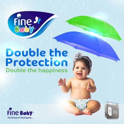 Picture of Fine Baby Diapers Size 4 Large 7-14kg 30pcs