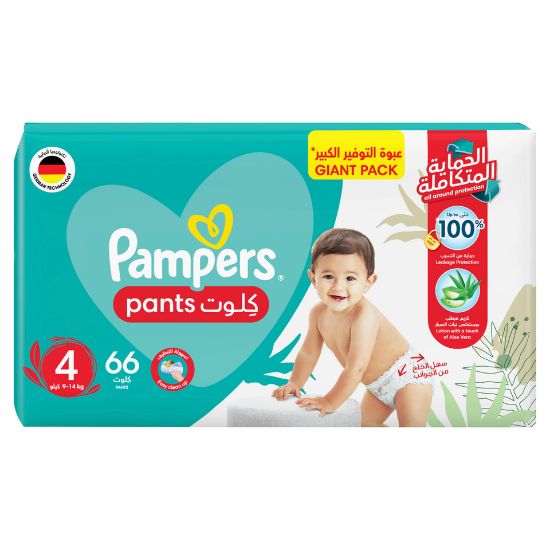 Picture of Pampers Baby-Dry Pants Diapers Size 4, 9-14kg 66pcs