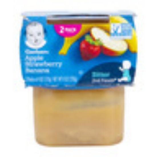 Picture of Gerber Baby Food Apple Strawberry Banana 226g