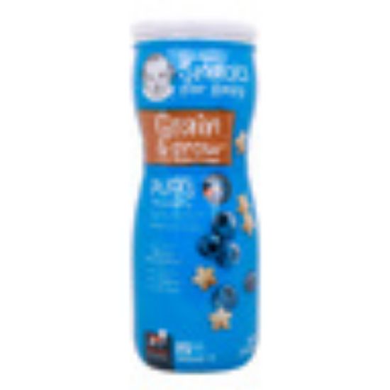 Picture of Gerber Puffs Blueberry Cereal Snack For Baby 42 g