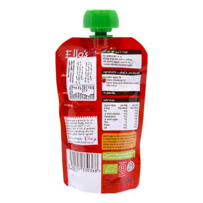 Picture of Ella's Organic Baby Food Strawberries + Apples 120g