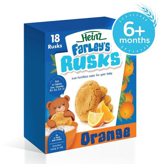 Picture of Heinz Farley's Rusk Orange 300g