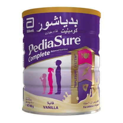 Picture of Pediasure Complete And Balanced Nutrition Classic Vanilla Value Pack 1-10 Years 900 g