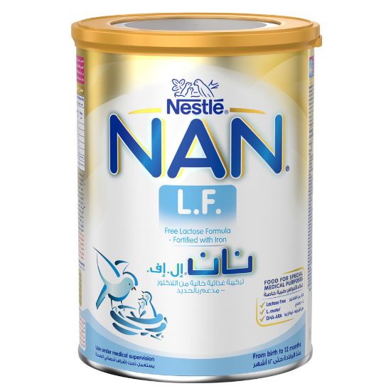 Picture of Nestle  L.F. Lactose Free Infant Formula From Birth to 12 Months 400g