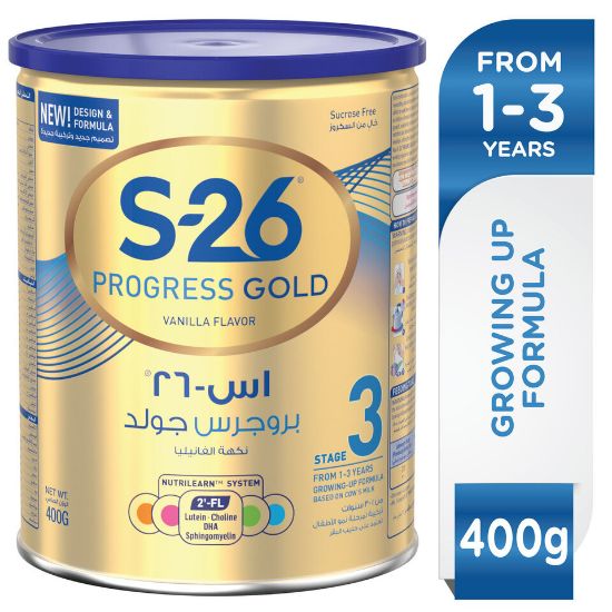 Picture of Nestle S26 Progress Gold Stage 3 Growing Up Formula From 1-3 Years 400g