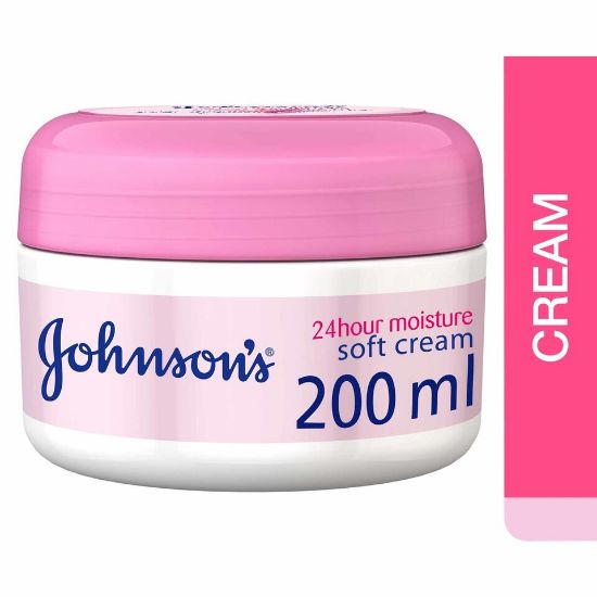 Picture of Johnson's Body Cream 24 Hour Moisture Soft 200ml