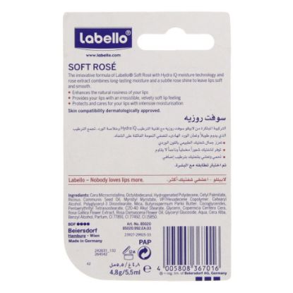 Picture of Labello Lip Care Soft Rose 4.8g