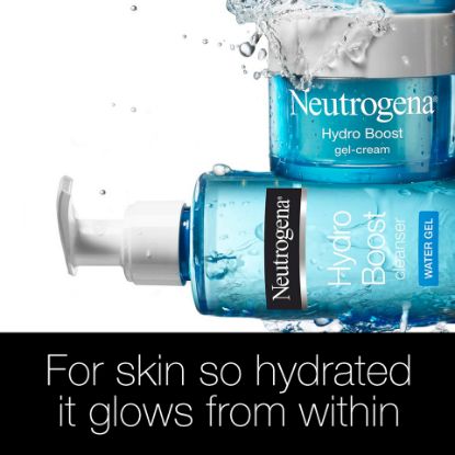 Picture of Neutrogena Cleansing Water Gel Hydro Boost Normal to Dry Skin 200ml