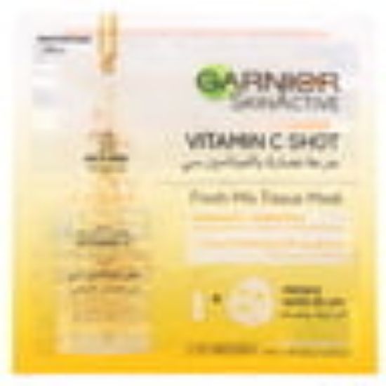 Picture of Garnier SkinActive Vitamin C Shot Fresh - Mix Tissue Mask 33g