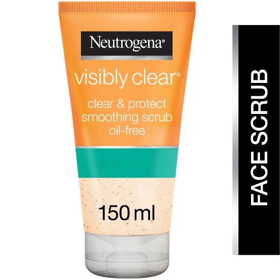 Picture of Neutrogena Facial Scrub Visibly Clear Clear & Protect Oil-free 150ml