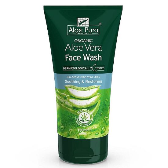 Picture of Aloe Pura Organic Aloe Vera Face Wash 150ml