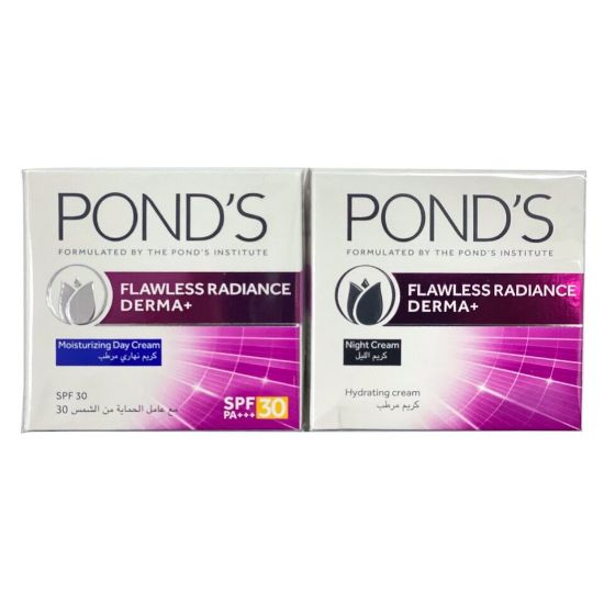 Picture of Ponds Flawless White Day Cream 50ml + Night Cream 50ml