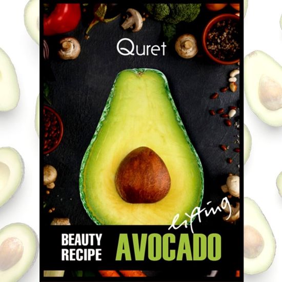 Picture of Quret Beauty Lifting Avocado Recipe Mask 1pc