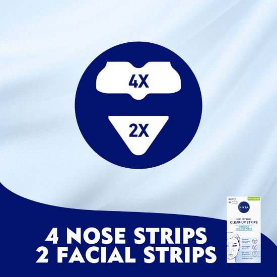 Picture of Nivea Refining Clear-Up Strips All Skin Types 6pcs