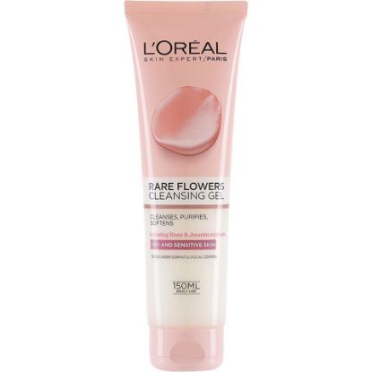 Picture of L'Oreal Paris Rare Flowers Cleansing Gel for Dry & Sensitive Skin 150ml