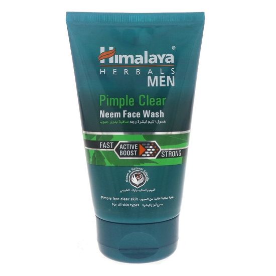 Picture of Himalaya Men Pimple Clear Neem Face Wash 100ml