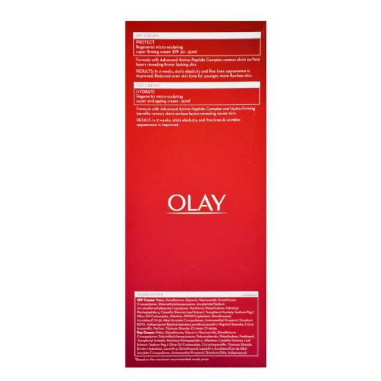 Picture of Olay Regenerist Miracle Duo Micro-sculpting SPF30 Moisturizer 50 ml + Night Cream 50 ml