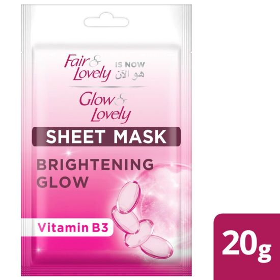 Picture of Glow & Lovely Brightening Glow Sheet Mask 20g