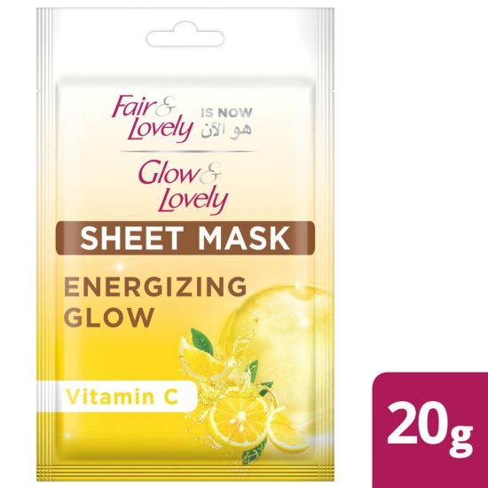 Picture of Glow & Lovely Energizing Glow Sheet Mask 20g