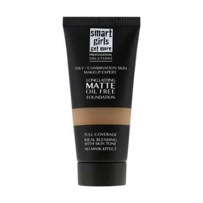 Picture of Smart Girls Get More Long Lasting Matte Foundation 04 Caramel 1pc