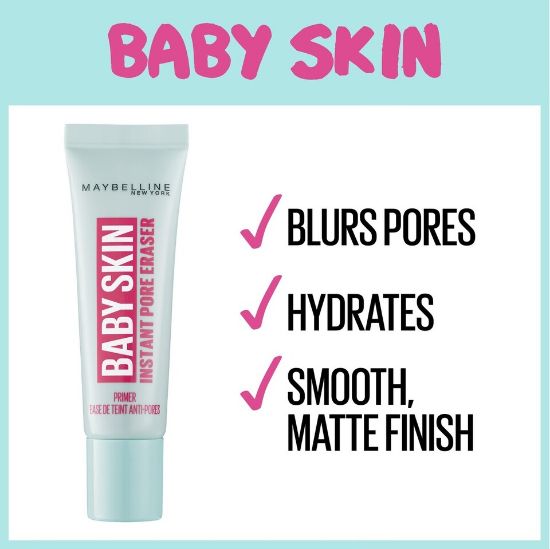 Picture of Maybelline New York Baby Skin Instant Pore Eraser Foundation Primer 22ml