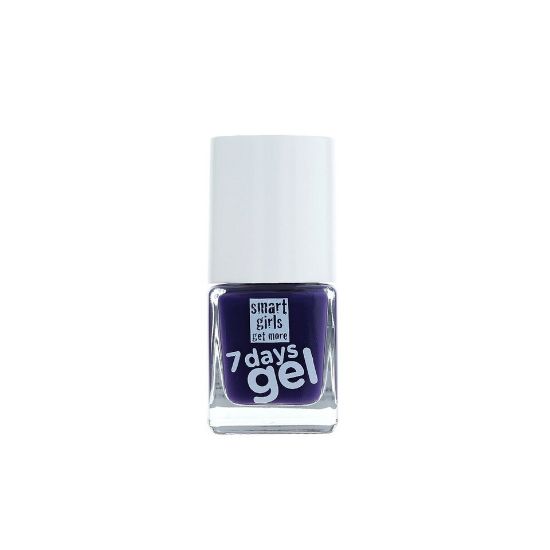 Picture of Smart Girls Get More 7 Days Gel 709 Dark Violet 1pc