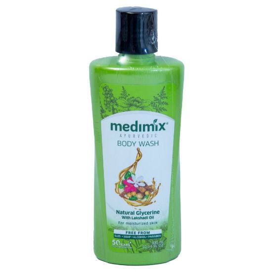 Picture of Medimix Ayurvedic Body Wash Lakshadi Oil 300ml