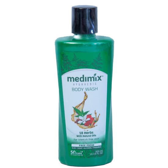 Picture of Medimix Ayurvedic Body Wash 18 Herbs with Natural Oils 300ml