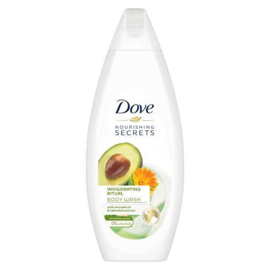 Picture of Dove Invigorating Ritual Body Wash With Avocado Oil & Calendula Extract 250 ml