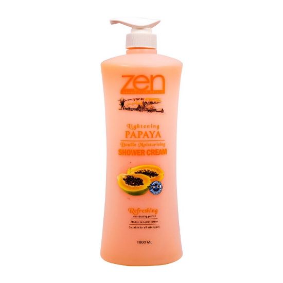 Picture of Zen Shower Cream Lightening Papaya 1Litre