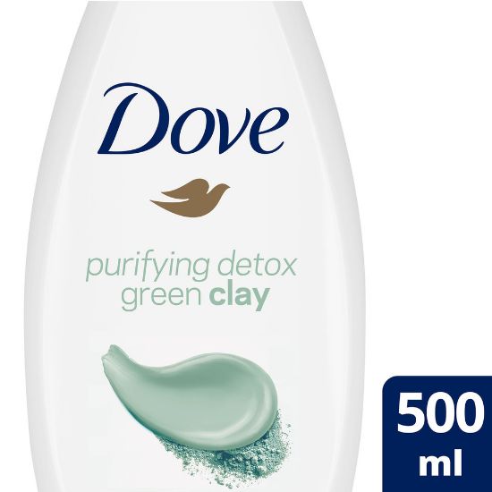 Picture of Dove Purifying Detox Shower Gel With Green Clay 500 ml