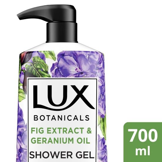 Picture of Lux Botanicals Skin Renewal Body Wash Fig Extract And Geranium Oil 700ml