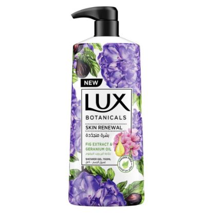 Picture of Lux Botanicals Skin Renewal Body Wash Fig Extract And Geranium Oil 700ml