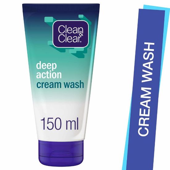 Picture of Clean & Clear Cream Wash Deep Action 150ml