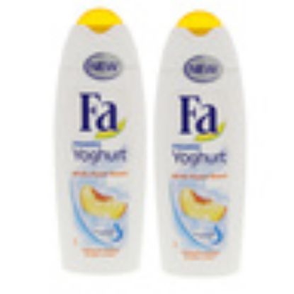 Picture of Fa Shower Cream Frozen Yoghurt White Peach Scent 2 x 250ml