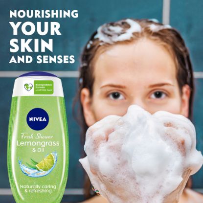 Picture of Nivea Shower Gel Lemongrass & Oil 250ml