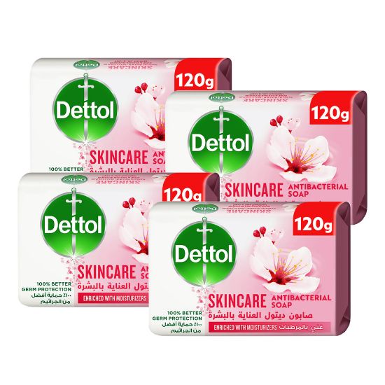 Picture of Dettol Skincare Anti-Bacterial Soap 4 x 120g