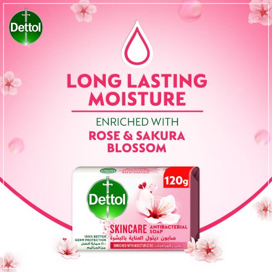 Picture of Dettol Skincare Anti-Bacterial Soap 4 x 120g