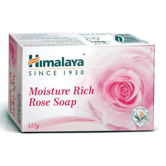 Picture of Himalaya Soap Moisture Rich Rose 125g