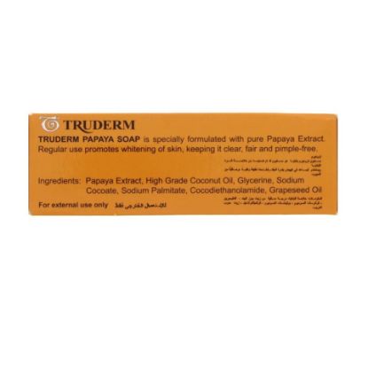 Picture of Truderm Skin Whitener Papaya Soap 180g