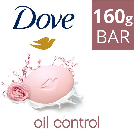 Picture of Dove Go Fresh Oil Control Beauty Cream Bar Soap 160 g