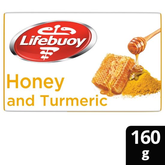 Picture of Lifebuoy Honey And Turmeric Bar Soap 160g(N)