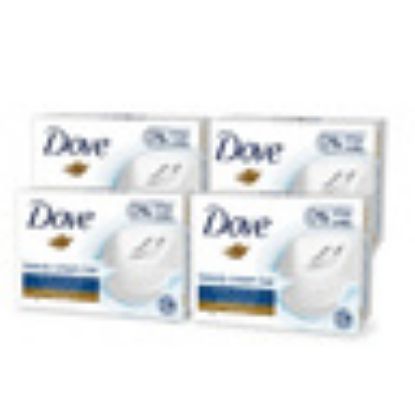 Picture of Dove White Beauty Cream Bar Value Pack 4 x 160g