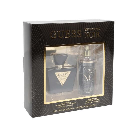 Picture of Guess Seductive Noir Set For Women,75 ml Eau De Toilette, 125 ml Body Mist