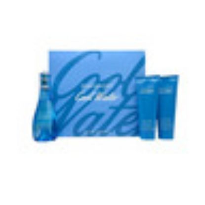 Picture of Davidoff Cool Water Eau De Toilette For Women, 100 ml + 75 ml Shower Gel + 75 ml Body Lotion Set