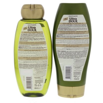 Picture of Garnier Ultra Doux Extreme Nourishing Shampoo Mythic Olive 400ml + Conditioner 400ml