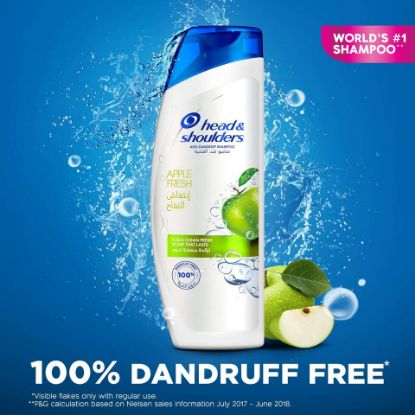 Picture of Head & Shoulders Apple Fresh Anti-Dandruff Shampoo 400ml