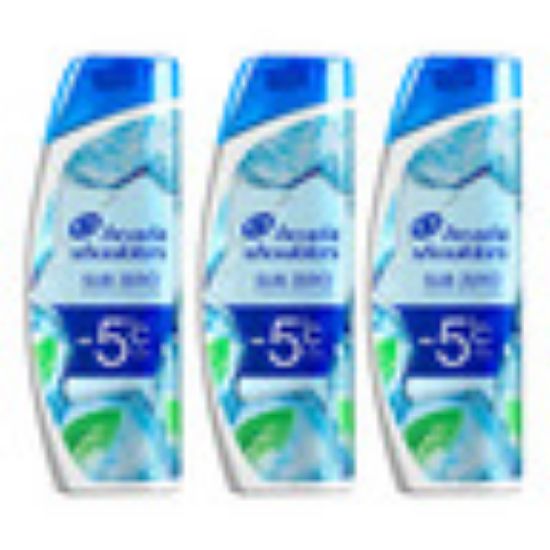 Picture of Head & Shoulders Sub-Zero Menthol Anti-Dandruff Shampoo 400ml 2+1