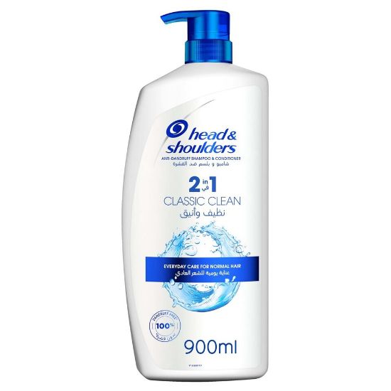 Picture of Head & Shoulders Classic Clean 2in1 Anti-Dandruff Shampoo 900ml